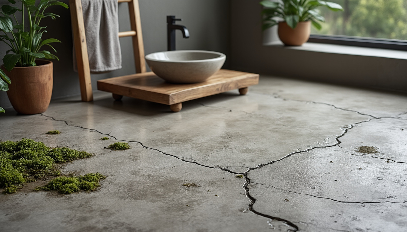 découvrez les inconvénients du béton ciré dans la salle de bain : entretien, sensibilité à l'humidité et coût pour bien choisir votre revêtement.